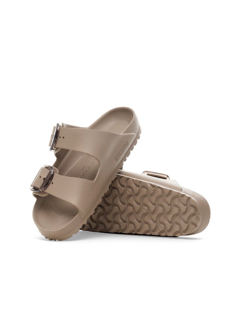 ciabatta arizona big buckle eva gray taupe - birkenstock - ciabatta