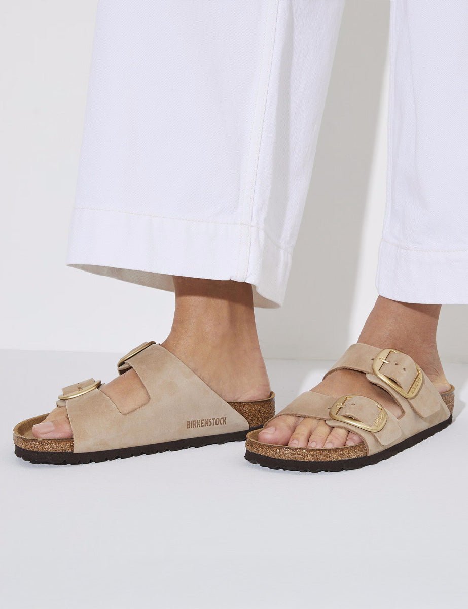 ciabatta arizona big buckle sandcastle - Frida SRL