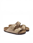 ciabatta arizona big buckle sandcastle - Frida SRL