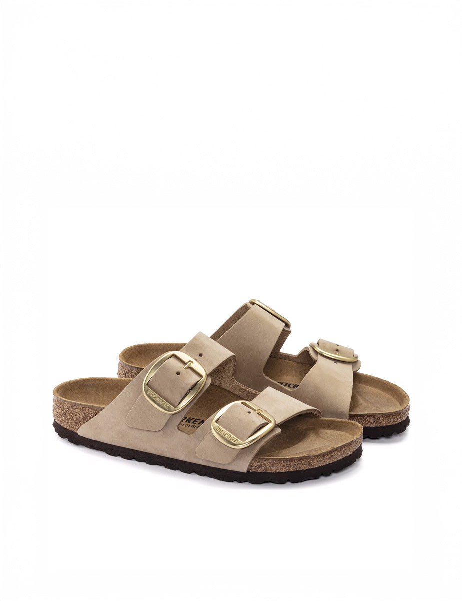 ciabatta arizona big buckle sandcastle - Frida SRL