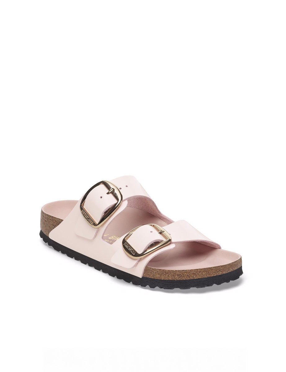 ciabatta arizona big buckle shine light rose - Frida SRL