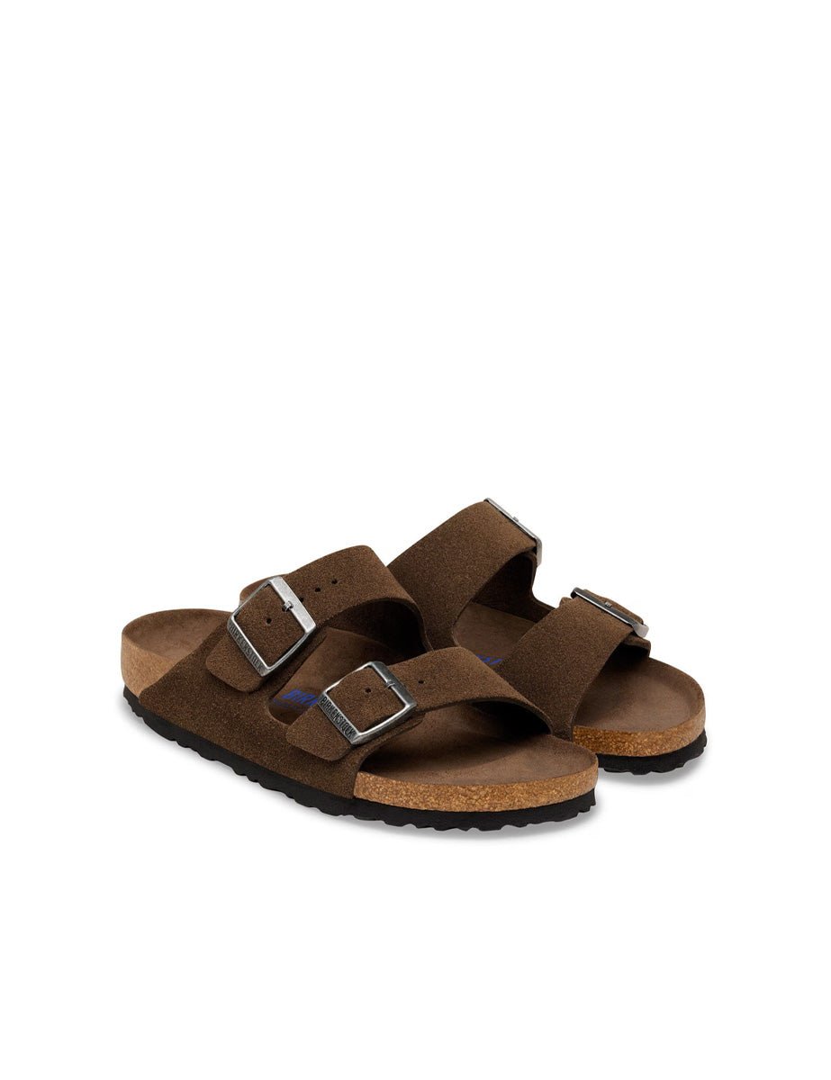 ciabatta arizona suede lea carafe - birkenstock - ciabatta