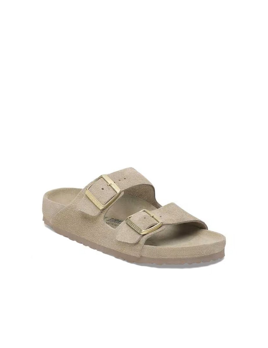 ciabatta arizona suede taupe - birkenstock - ciabatta