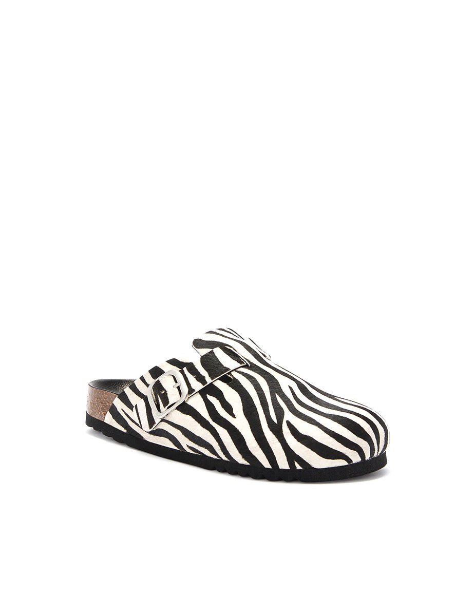 ciabatta lea cavallino zebra - scholl - ciabatta