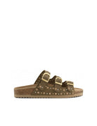ciabatta three buckle studded new military - colors of california - ciabatta