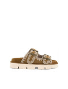 ciabatta two buckles cognac - mou - ciabatta