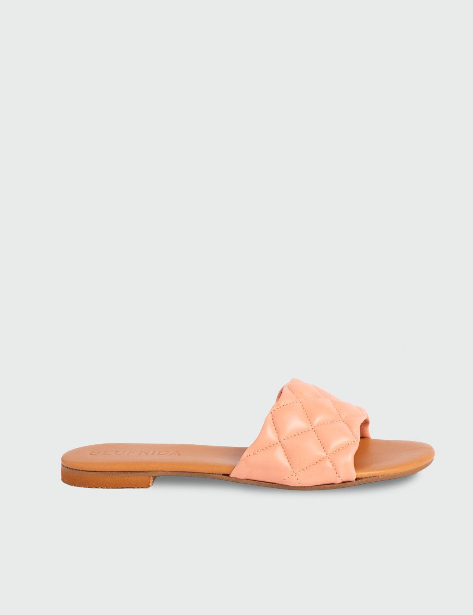 ciabattina nappa pesca - blufrida - ciabatta