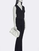 clutch bios weaved vegan pomegranate - the moire - clutch