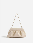 clutch emera leather shell - Frida SRL