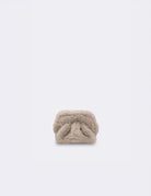 clutch gea fur praline - the moire - clutch