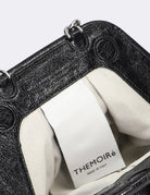 clutch gea handle beads black - Frida SRL