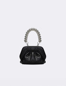 clutch gea handle beads black - Frida SRL