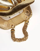 clutch gea palma gold - Frida SRL