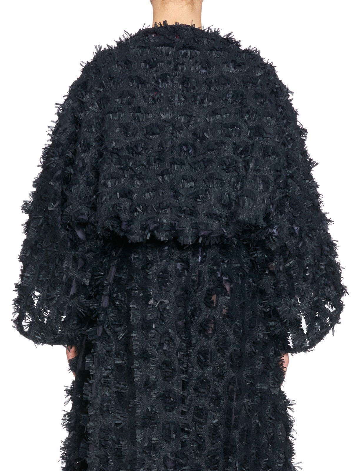 coprispalle rimmel frange blu - co.go - stola