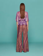 cross top iris chiffon silk cocktail - forte forte - top