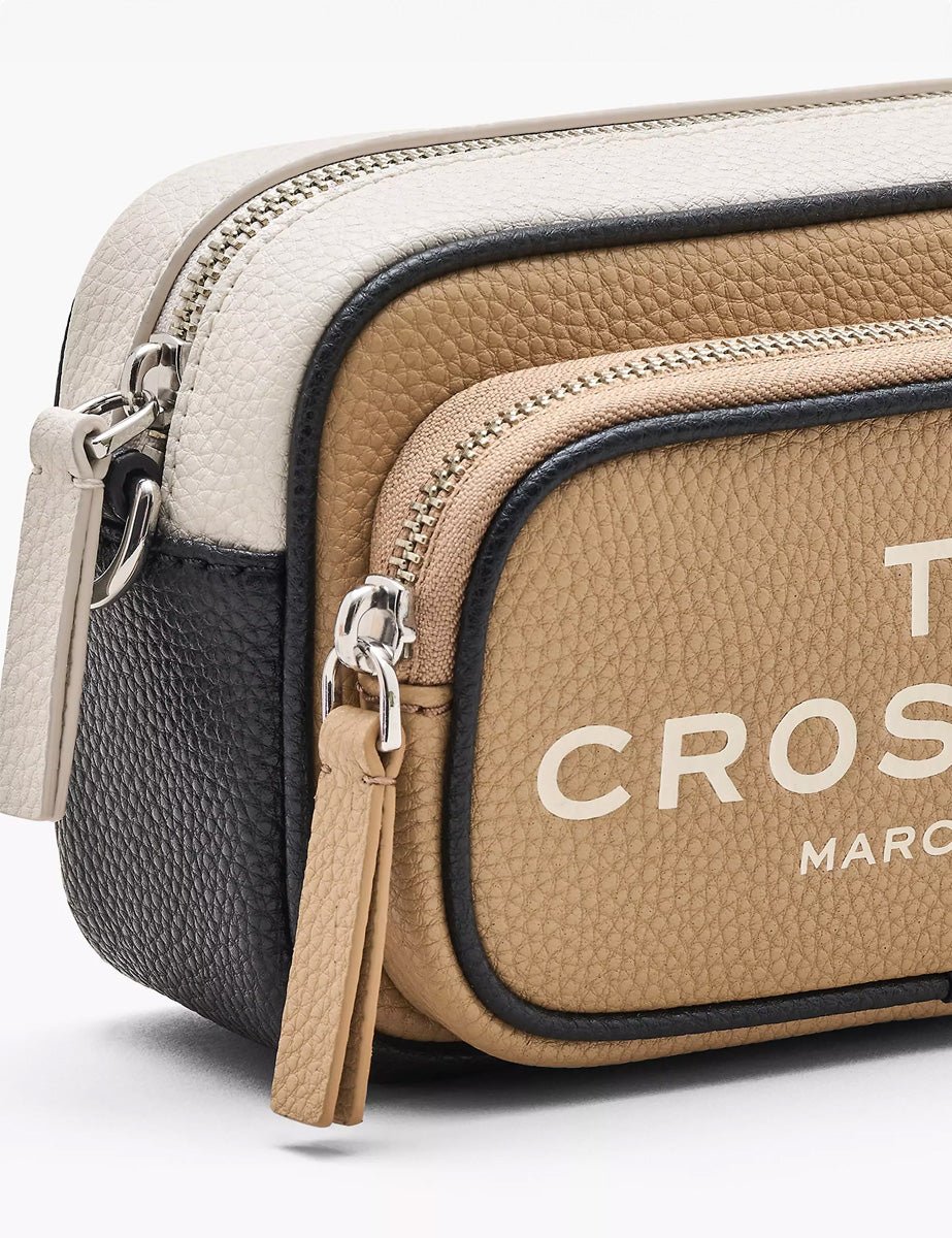 crossbody bag camel multi - Frida SRL