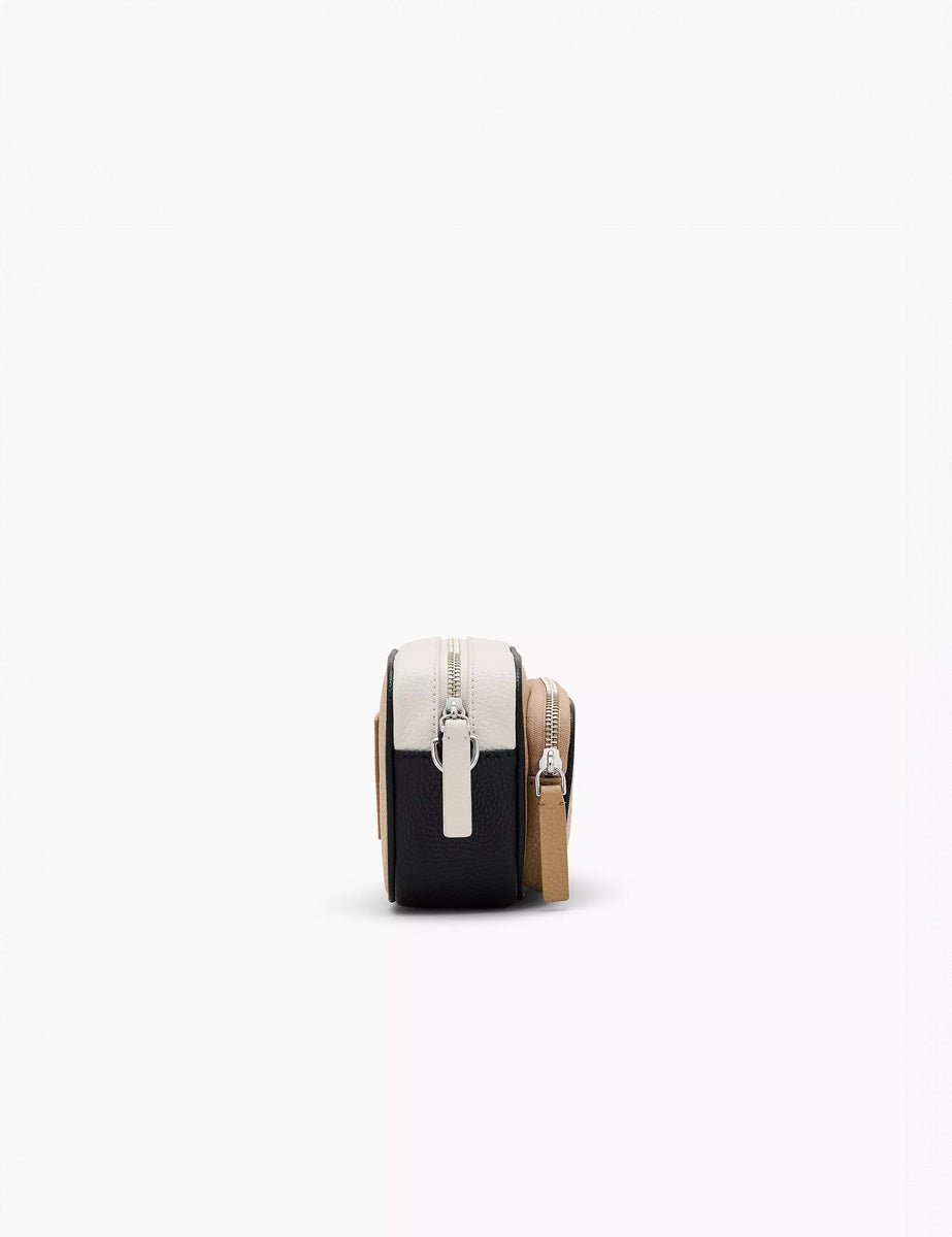 crossbody bag camel multi - Frida SRL