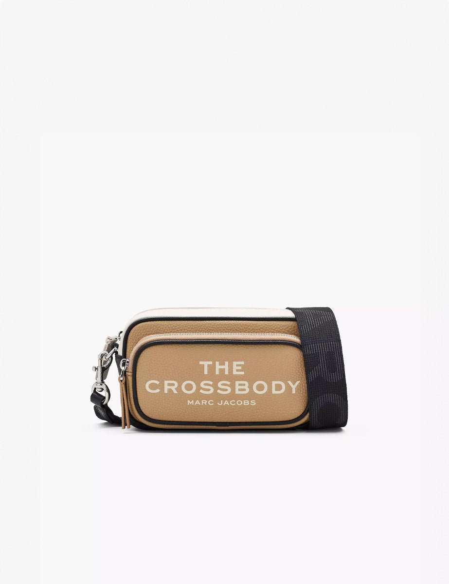 crossbody bag camel multi - Frida SRL