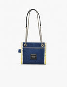crossbody tote bag dark wash - marc jacobs - shopper