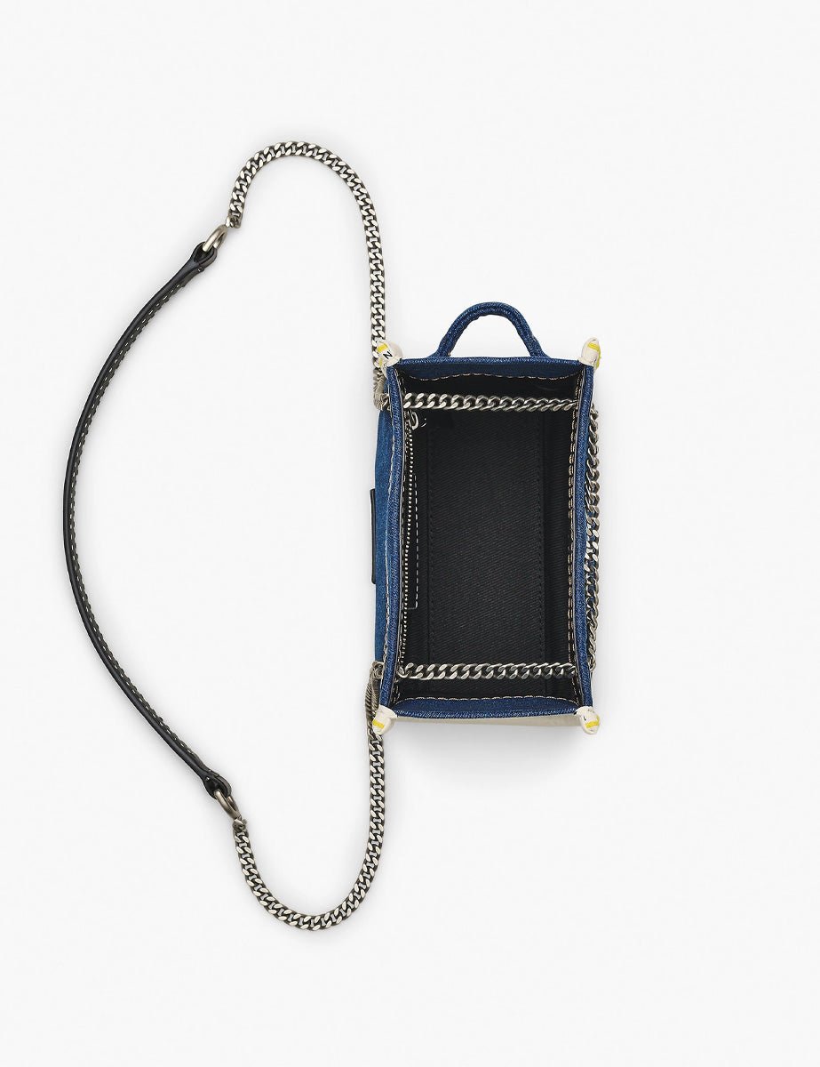 crossbody tote bag dark wash - Frida SRL