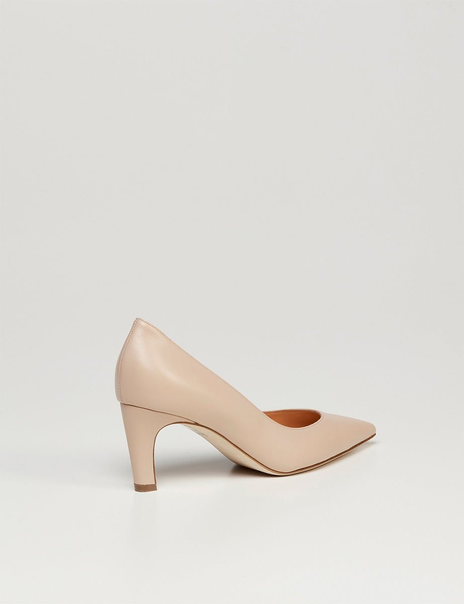 decollete beige - lella baldi - decollete tacco