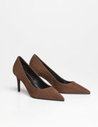 decollete camoscio marrone - Frida SRL