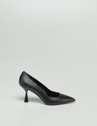 decollete tacco nero - sergio levantesi - decollete tacco