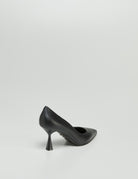 decollete tacco nero - sergio levantesi - decollete tacco