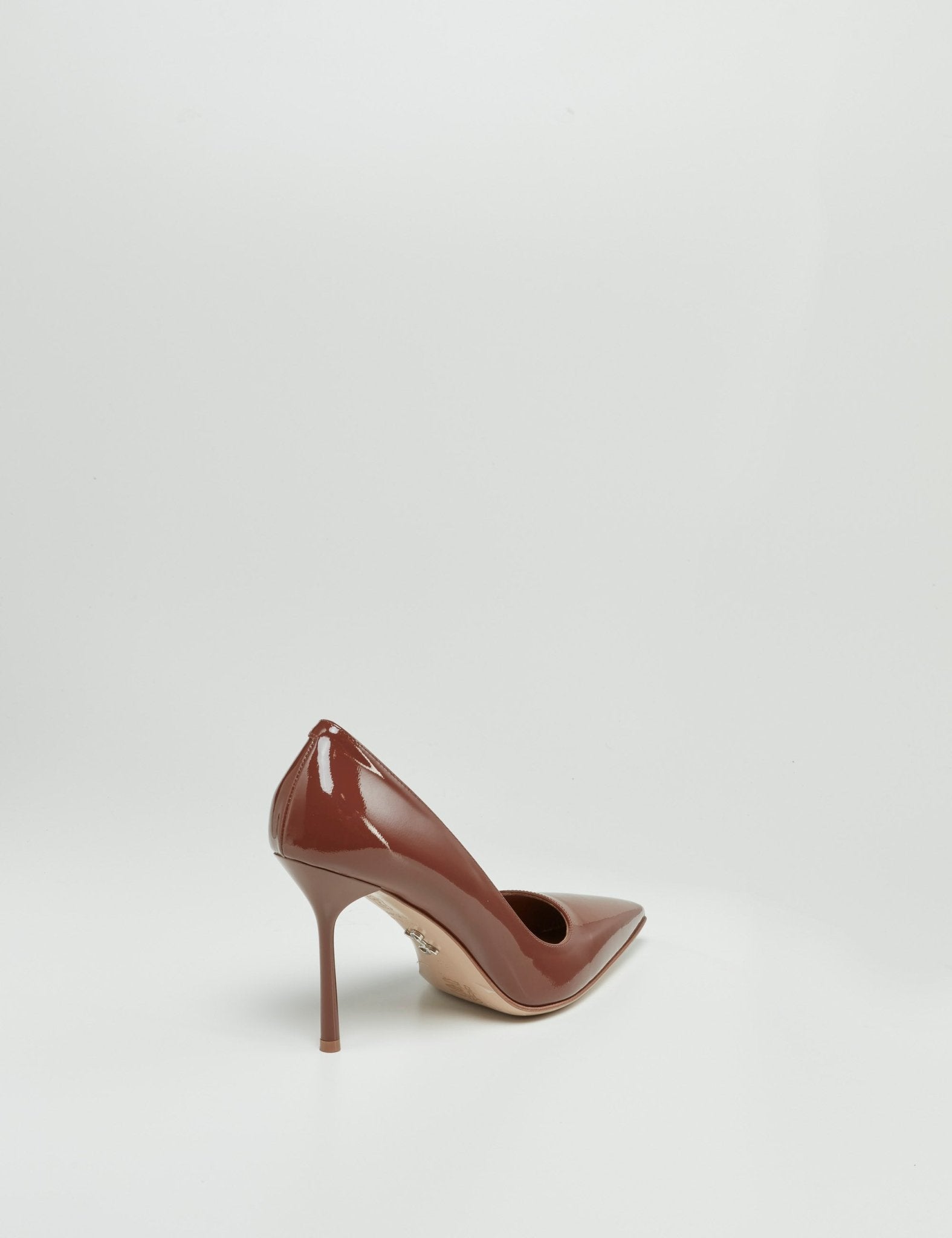 decollete tacco vernice avana - Frida SRL