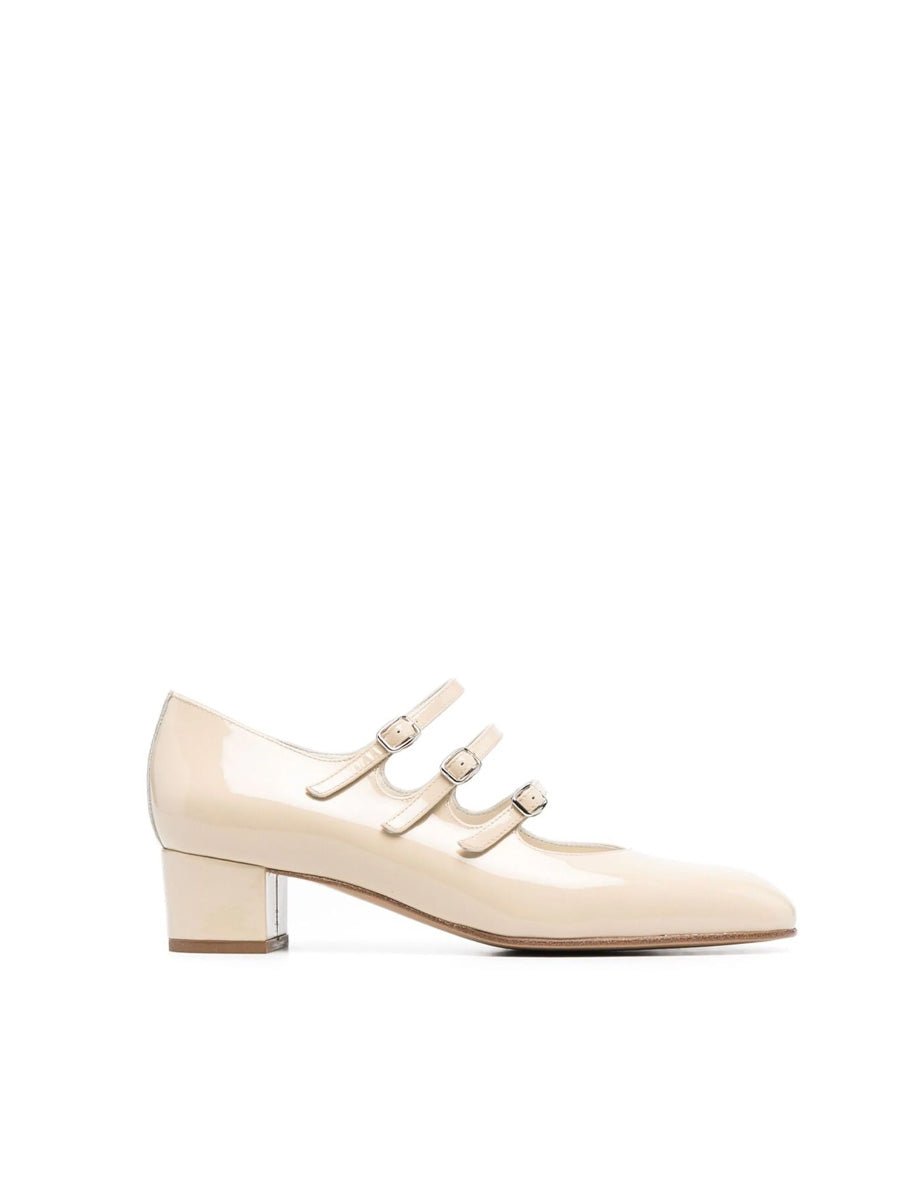 decollete vernice beige - carel paris - mary jane
