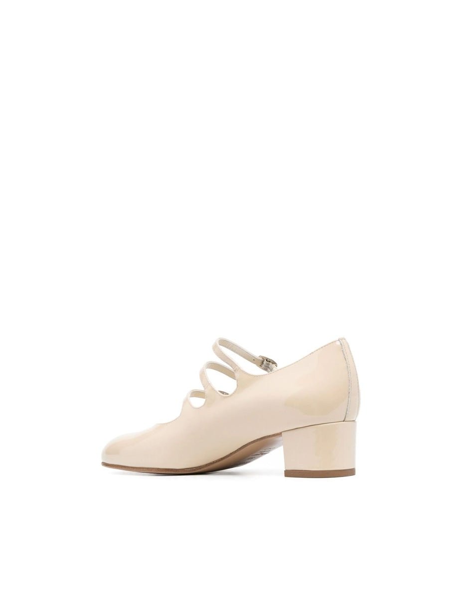decollete vernice beige - carel paris - mary jane