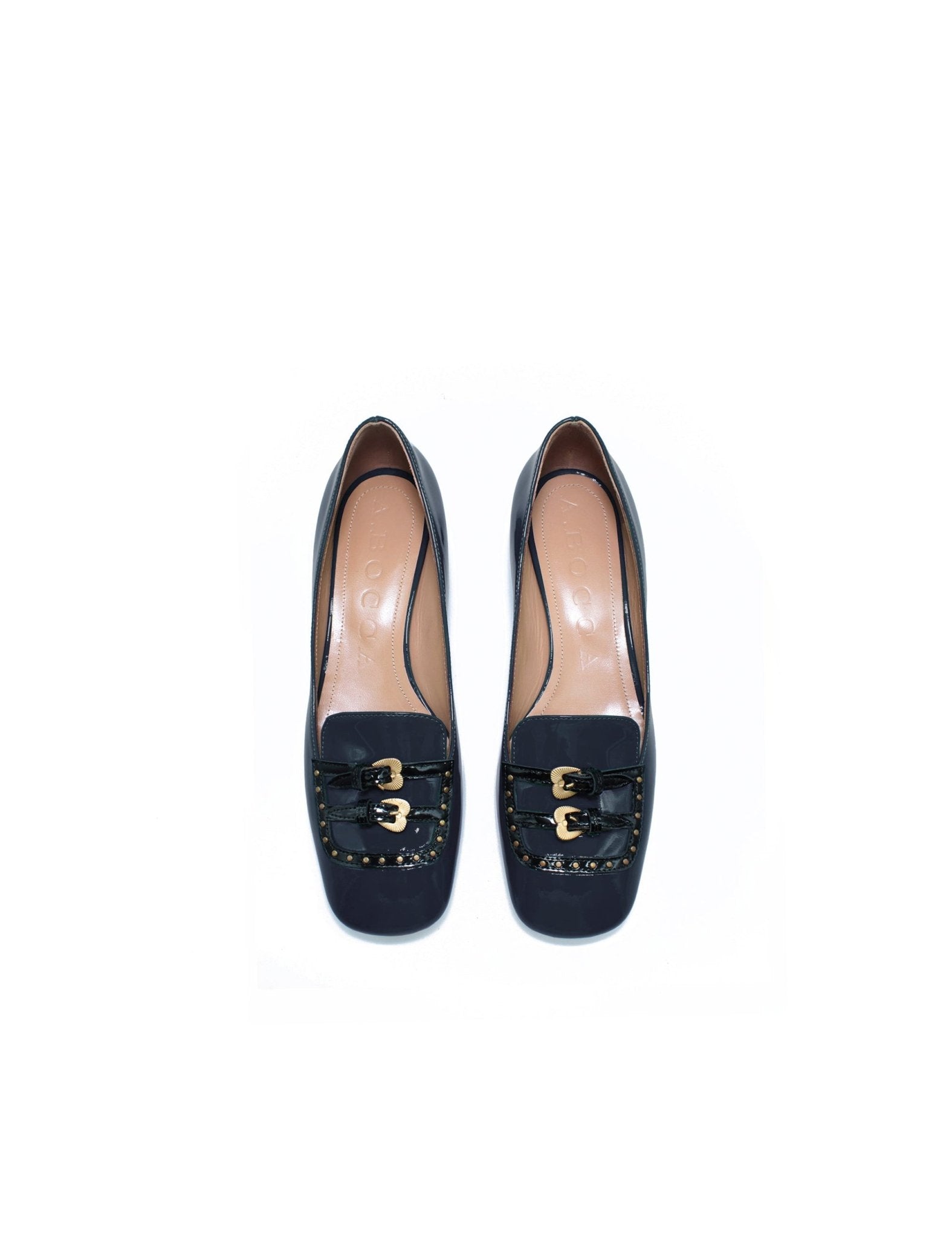 decollete vernice blu - Frida SRL