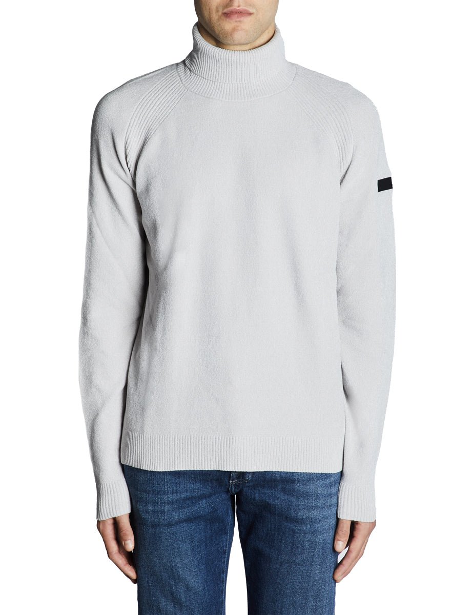 dolcevita ciniglia ghiaccio - rrd - pullover