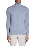 dolcevita costa piatta grigio chiaro - jurta - pullover