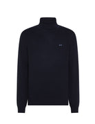 dolcevita grana di riso blu navy - sun68 - pullover
