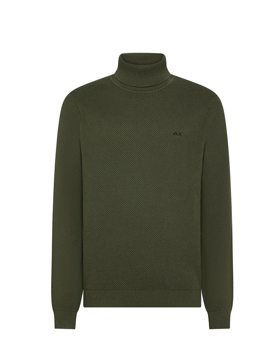 dolcevita grana di riso militare - sun68 - pullover