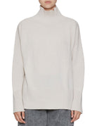 dolcevita lana cashmere over meringa - roberto collina - pullover