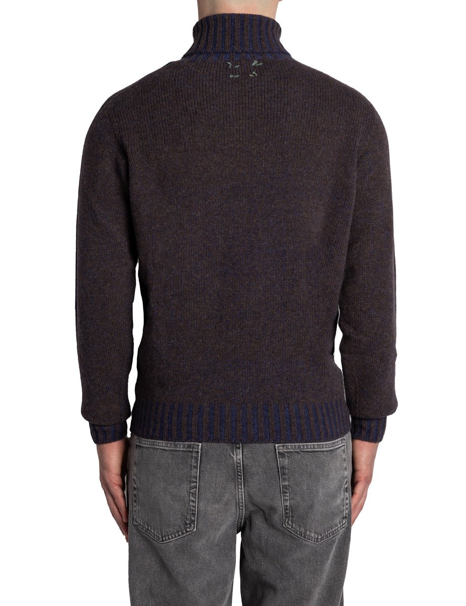 dolcevita lana vanise royal moro - bob - pullover
