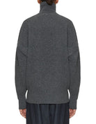 dolcevita over lana grigio melange - rohe - pullover