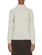 dolcevita regular fit bianco - slowear - pullover