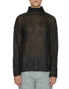 dolcevita revere lana mohair nero - Frida SRL