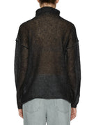 dolcevita revere lana mohair nero - Frida SRL