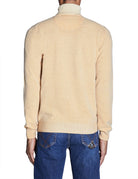 dolcevita reversibile lana ocra - bob - pullover
