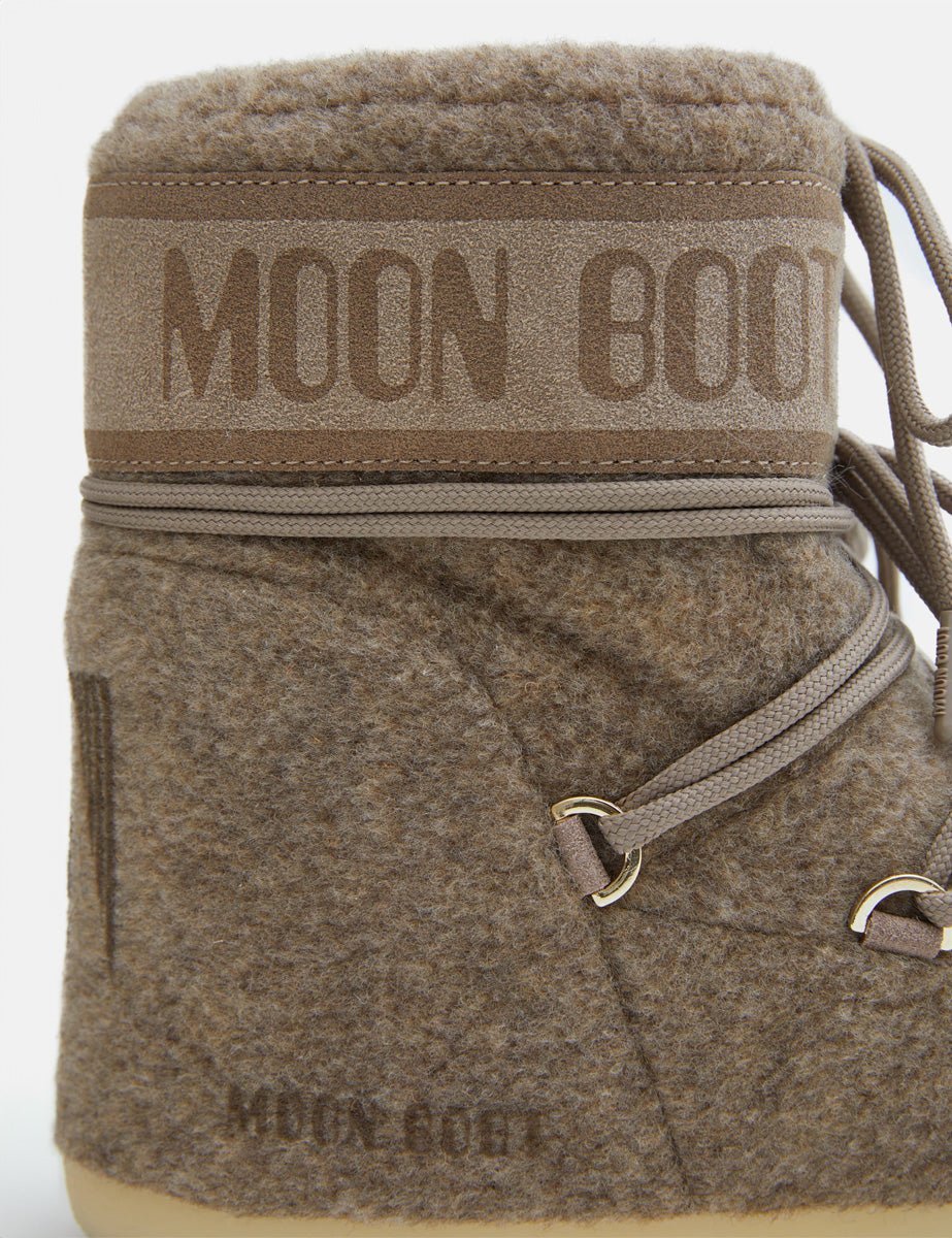 doposci icon low felt beige melange - Frida SRL
