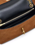 dual chain mini bag suede copper - marc jacobs - clutch