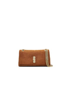 dual chain mini bag suede copper - marc jacobs - clutch