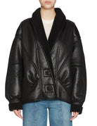 ecomontone crop black - 9minutes - giacca