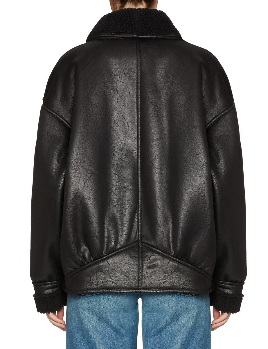 ecomontone crop black - 9minutes - giacca