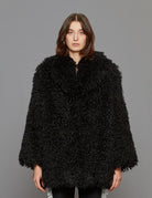 ecopelliccia caban nero - vivetta - pelliccia