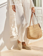 espadrillas crema naturale - maneb� - ballerina